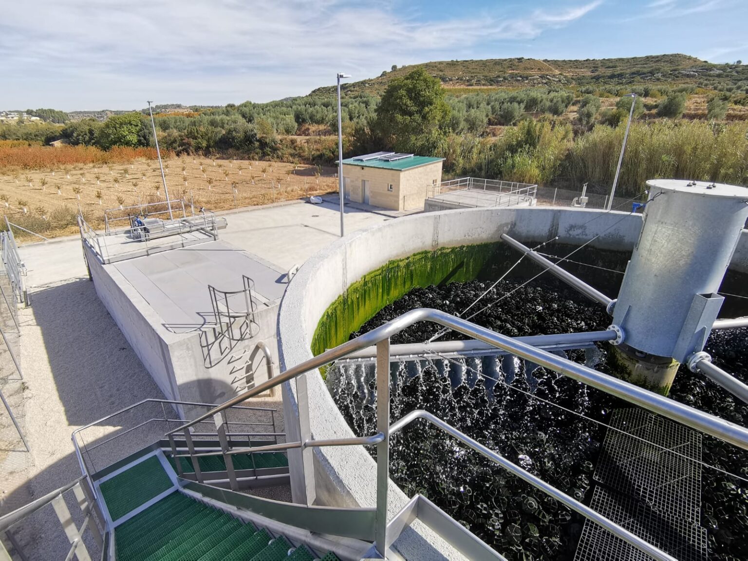 Realización de depuradora